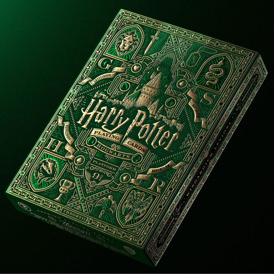 Harry Potter Playing Cards Green Version 0850016557469