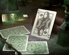 Harry Potter Playing Cards Green Version 0850016557469