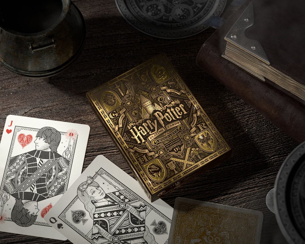 Harry Potter Playing Cards Yellow Version 0850016557476