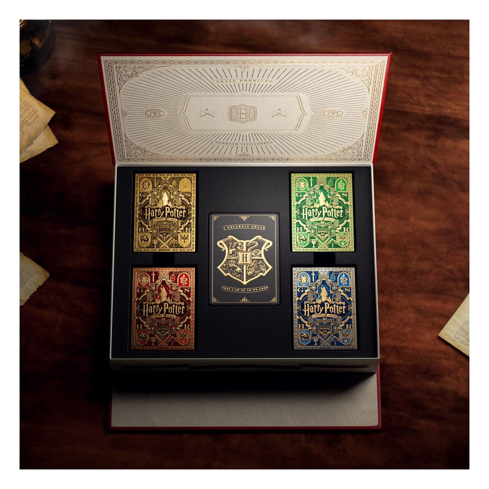 Harry Potter Playing Cards Box Set (4 Decks) 0850049111126