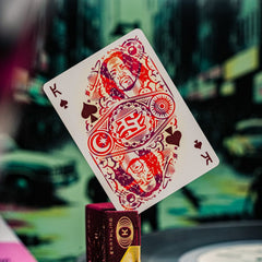 Outcast Playing Cards Red Velvet 0850049111409