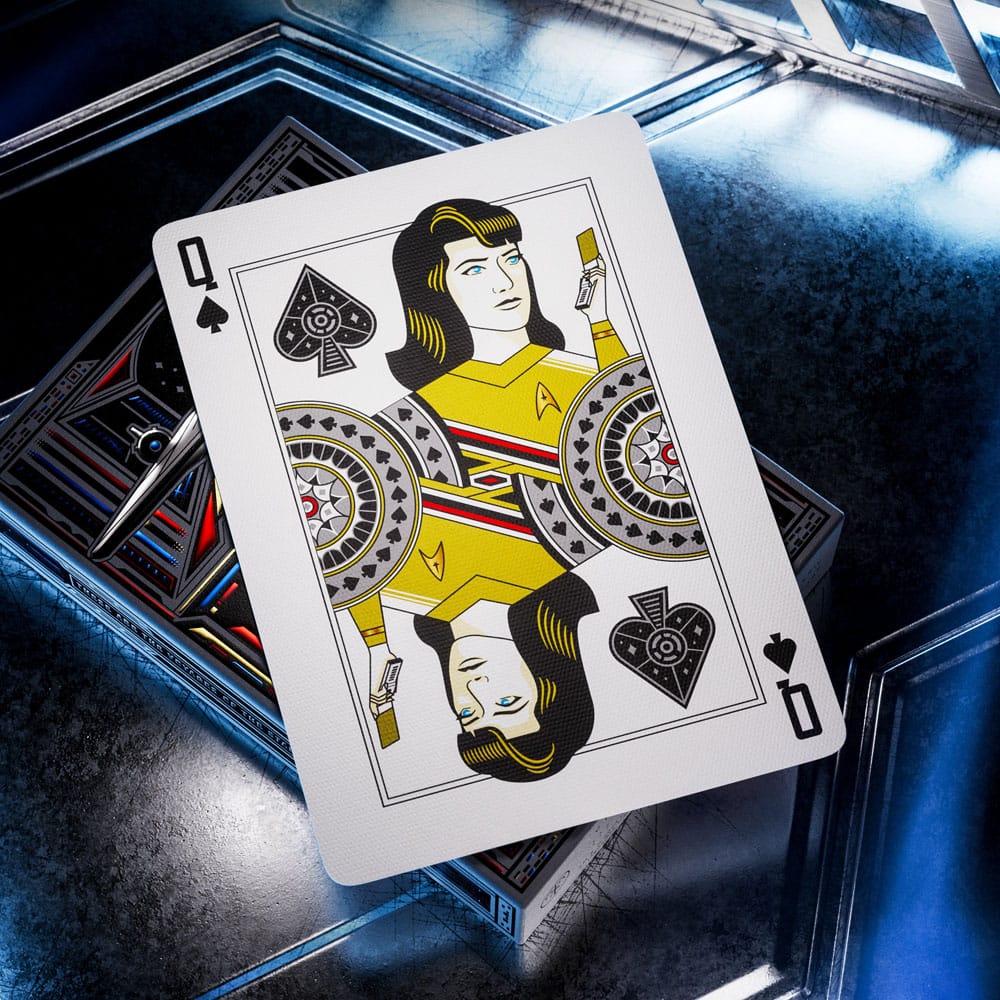 Star Trek Playing Cards Dark Version 0850049111324