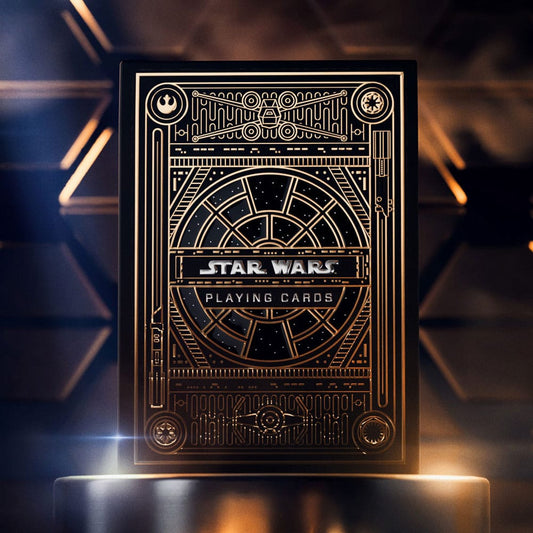 Star Wars Playing Cards Gold Version 0850016557292