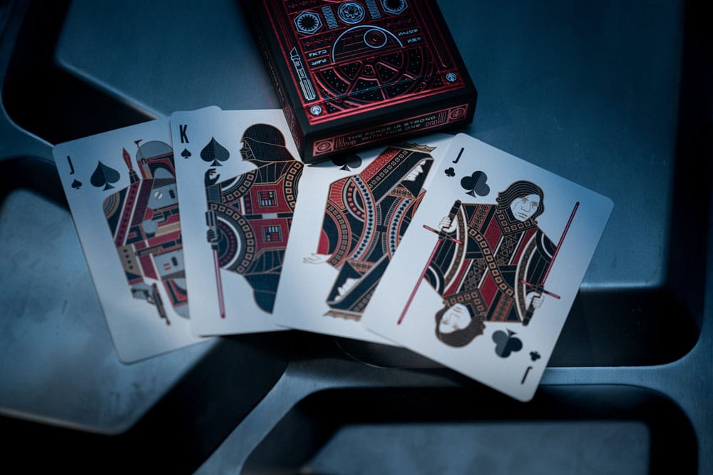 Star Wars Playing Cards Red Version 0850016557018