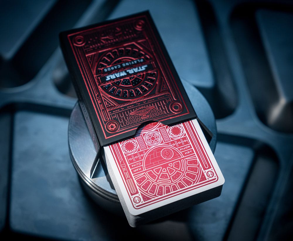 Star Wars Playing Cards Red Version 0850016557018