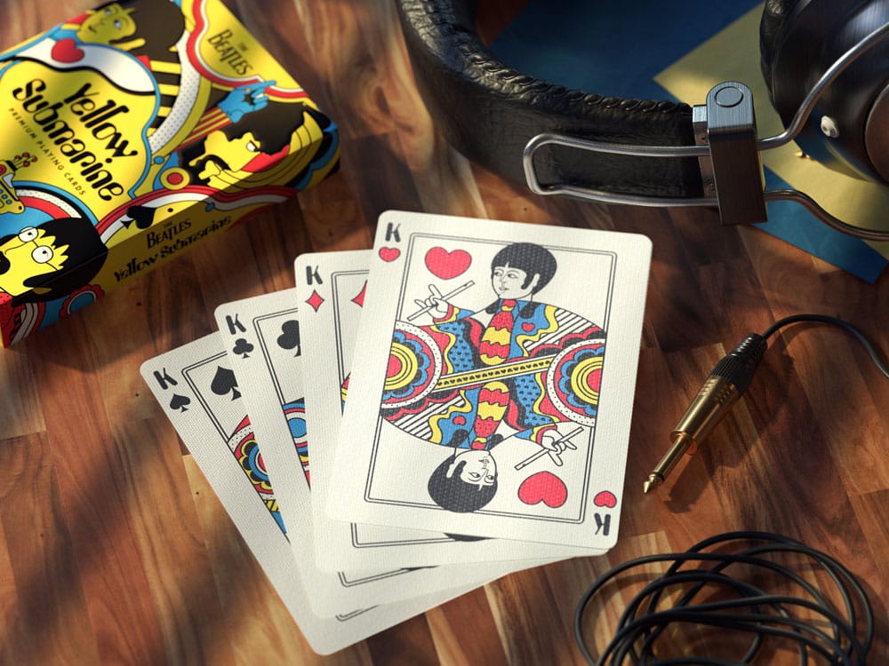 The Beatles Playing Cards Yellow Submarine 0850016557506