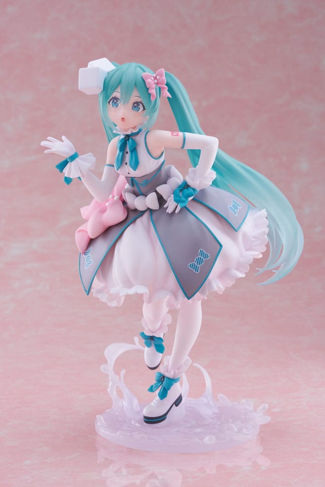 Hatsune Miku PVC Statue Bust Up Figure 39 Miku's Day Anniversary 2nd season Melty Sugar Ver. 18 cm 0840342402007