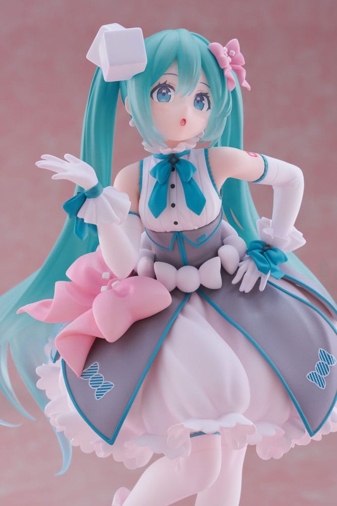 Hatsune Miku PVC Statue Bust Up Figure 39 Miku's Day Anniversary 2nd season Melty Sugar Ver. 18 cm 0840342402007