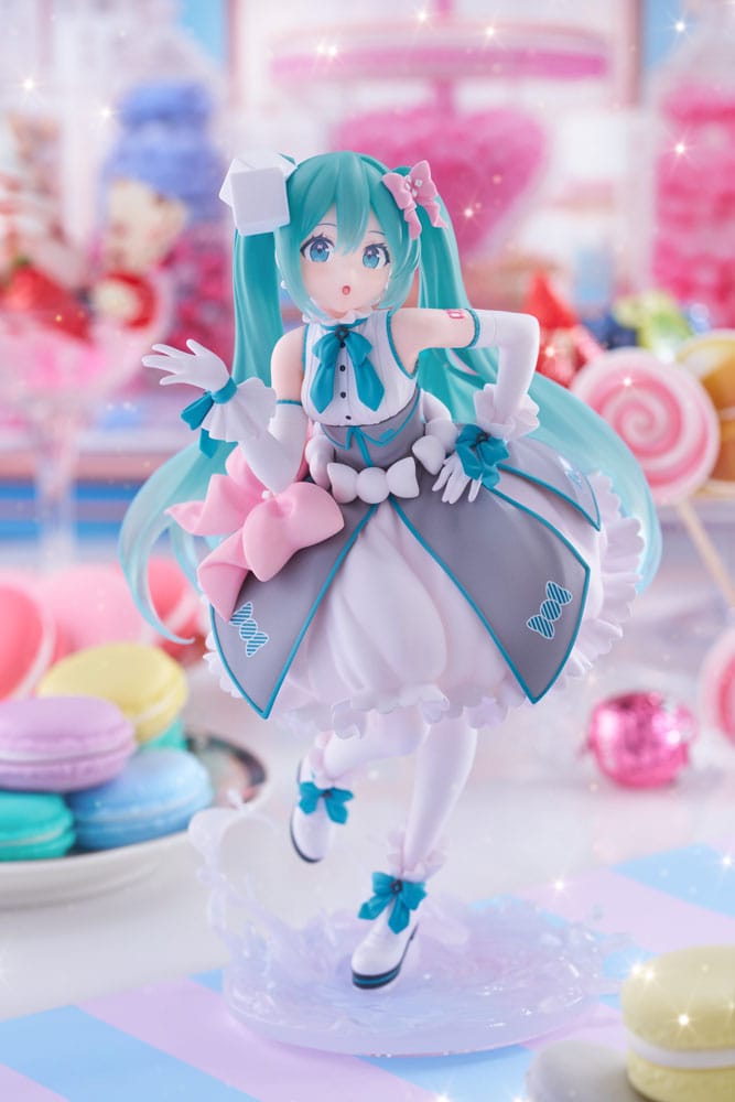 Hatsune Miku PVC Statue Bust Up Figure 39 Miku's Day Anniversary 2nd season Melty Sugar Ver. 18 cm 0840342402007