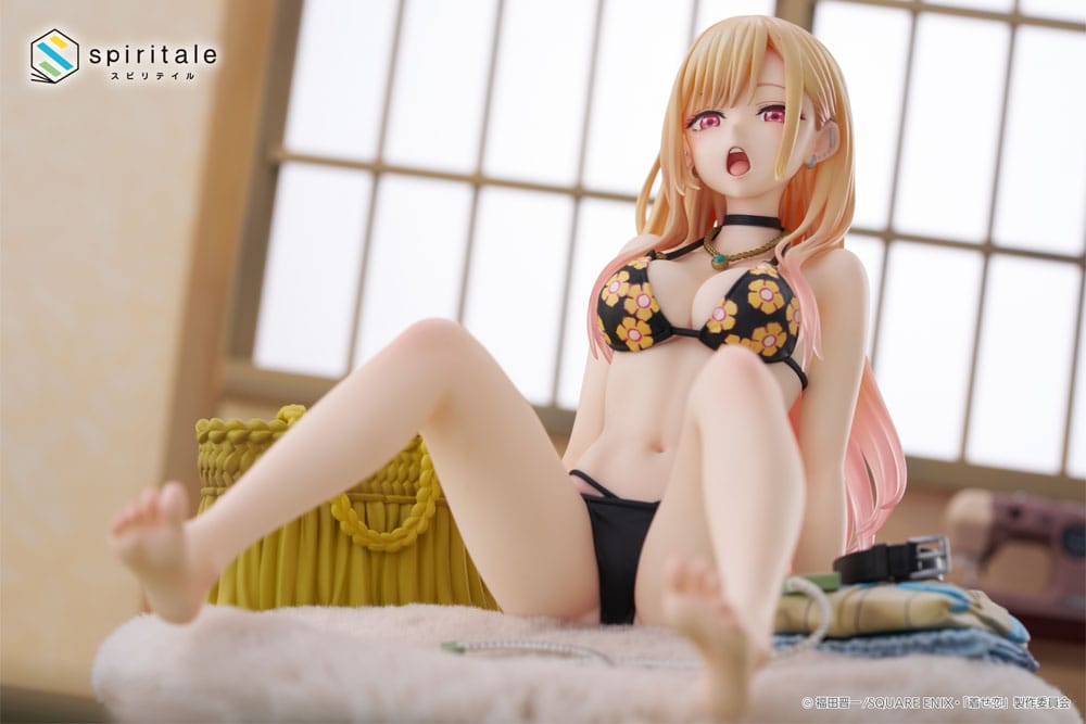 My Dress-Up Darling Spiritale PVC Statue 1/6 Marin Kitagawa Swimwear Ver. 16 cm 0840342403752