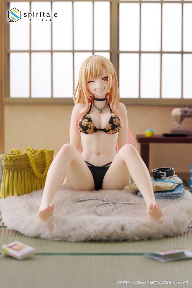 My Dress-Up Darling Spiritale PVC Statue 1/6 Marin Kitagawa Swimwear Ver. 16 cm 0840342403752