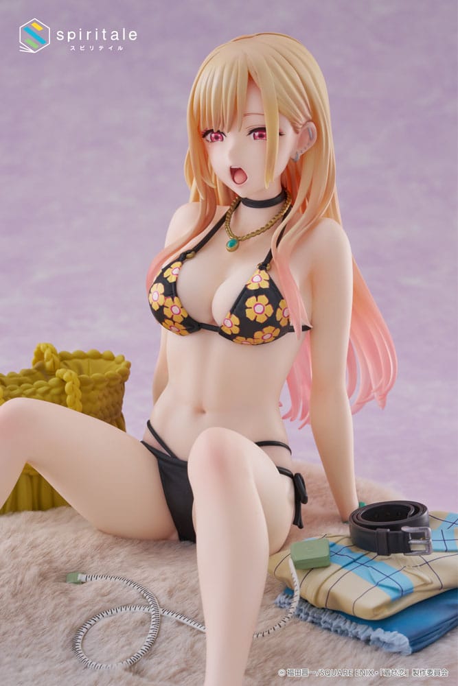 My Dress-Up Darling Spiritale PVC Statue 1/6 Marin Kitagawa Swimwear Ver. 16 cm 0840342403752