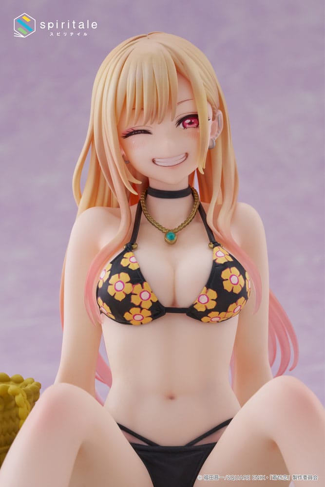 My Dress-Up Darling Spiritale PVC Statue 1/6 Marin Kitagawa Swimwear Ver. 16 cm 0840342403752