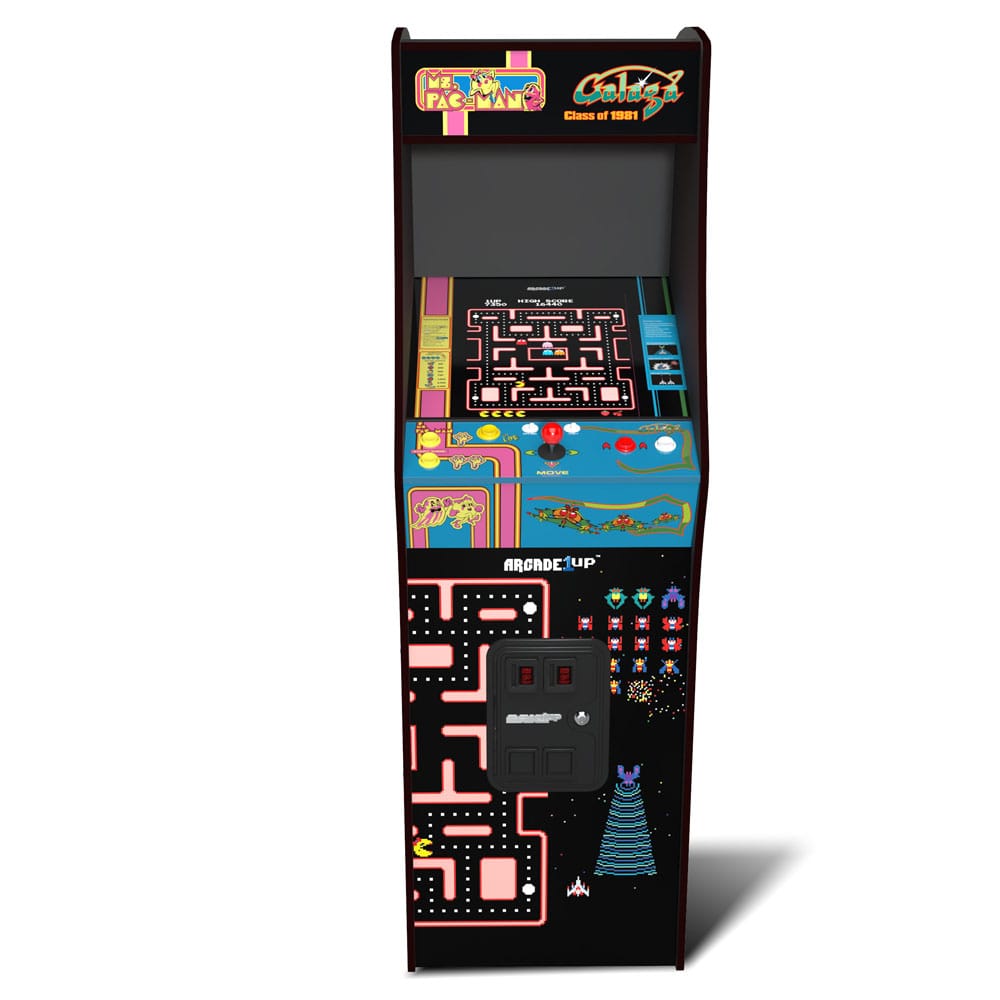 Arcade1Up Arcade Video Class of '81 Ms. Pac-Man / Galaga Deluxe 155 cm 1210001601352