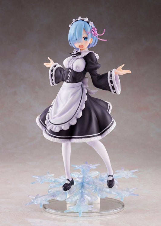 Re:Zero - Starting Life in Another World AMP PVC Figure Rem Winter Maid Ver. (re-run) 18 cm 0840342402526