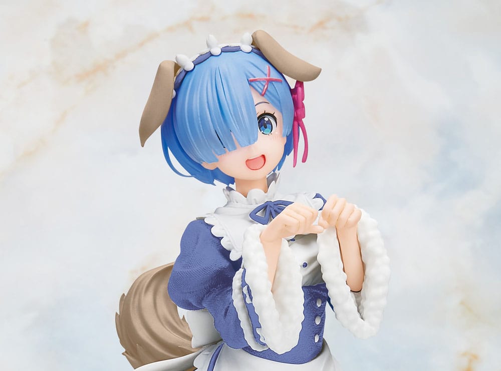 Re:Zero - Starting Life in Another World PVC Statue Rem Memory Snow Puppy Ver. Renewal Edition 0840342400959