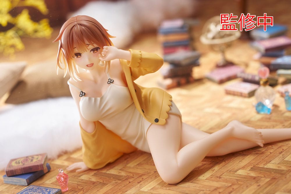 Atelier Ryza: Ever Darkness & the Secret Hideout PVC Statue Desktop Cute Figure Ryza Nightwear Ver. 13 cm 0840342402519