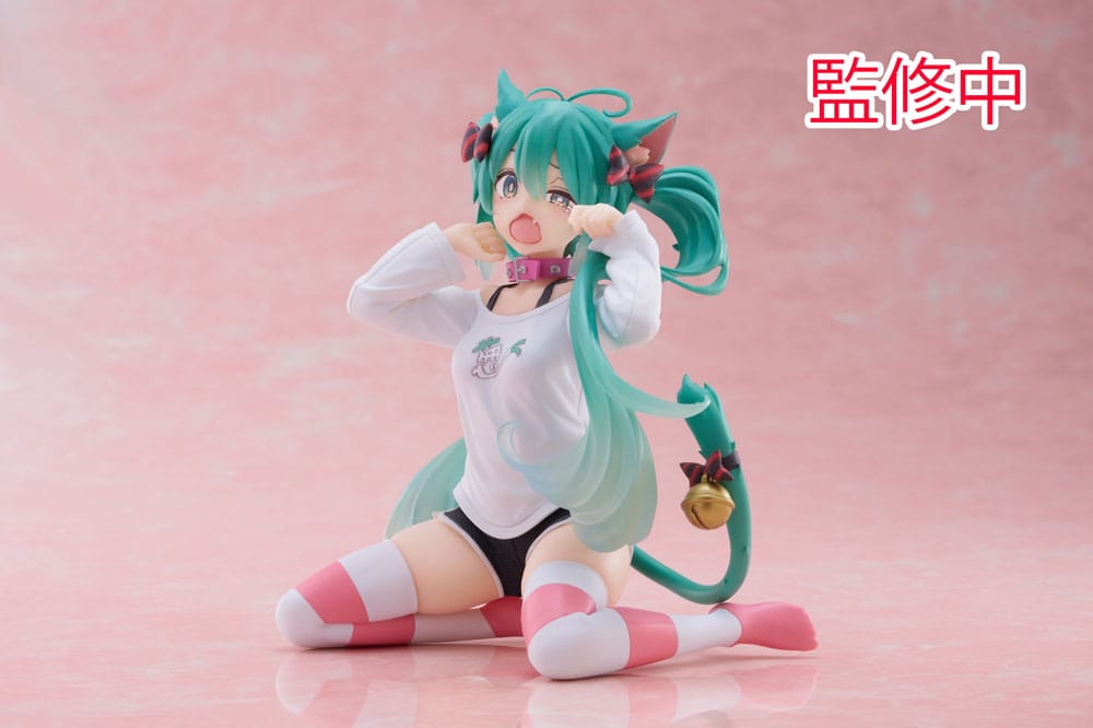 Hatsune Miku PVC Statue Desktop Cute Figure Hatsune Miku Cute 13 cm 8403424024650