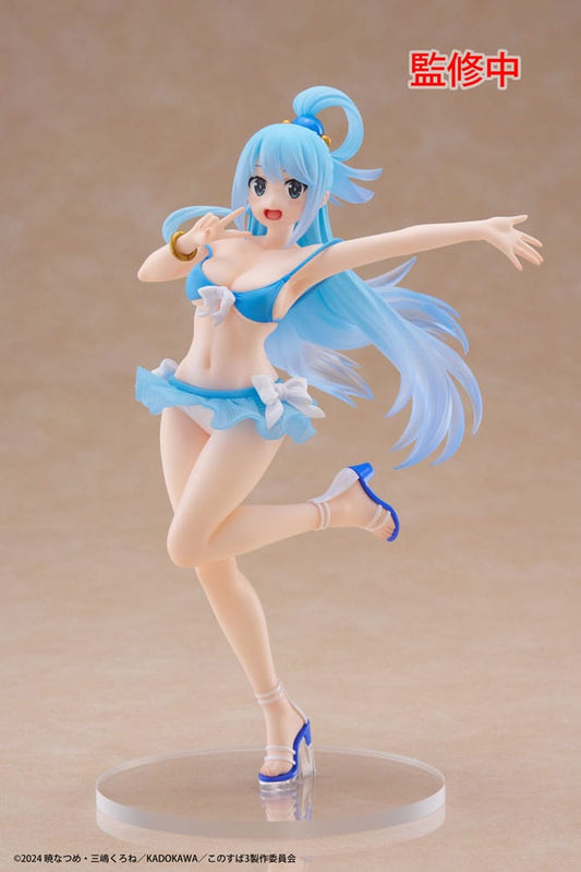 KonoSuba: God's Blessing on This Wonderful World! 3 Coreful PVC Statue Aqua Swimwear Ver. 18 cm 0000388155682