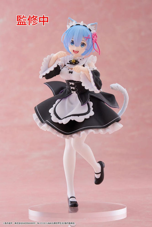 Re:Zero Starting Life in Another World Coreful PVC Statue Rem Cat Maid Ver. 0004517829000