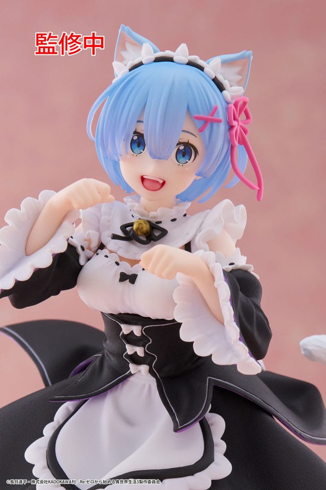 Re:Zero Starting Life in Another World Coreful PVC Statue Rem Cat Maid Ver. 0004517829000