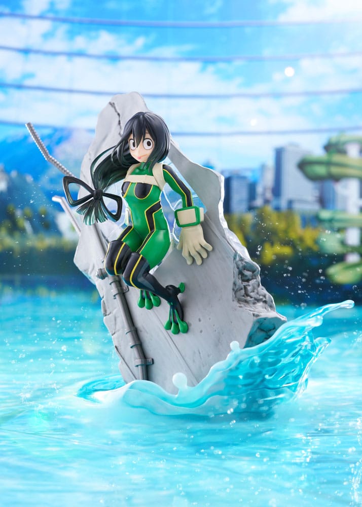 My Hero Academia Dressta PVC Statue Tsuyu Asui 22 cm 0840342403288