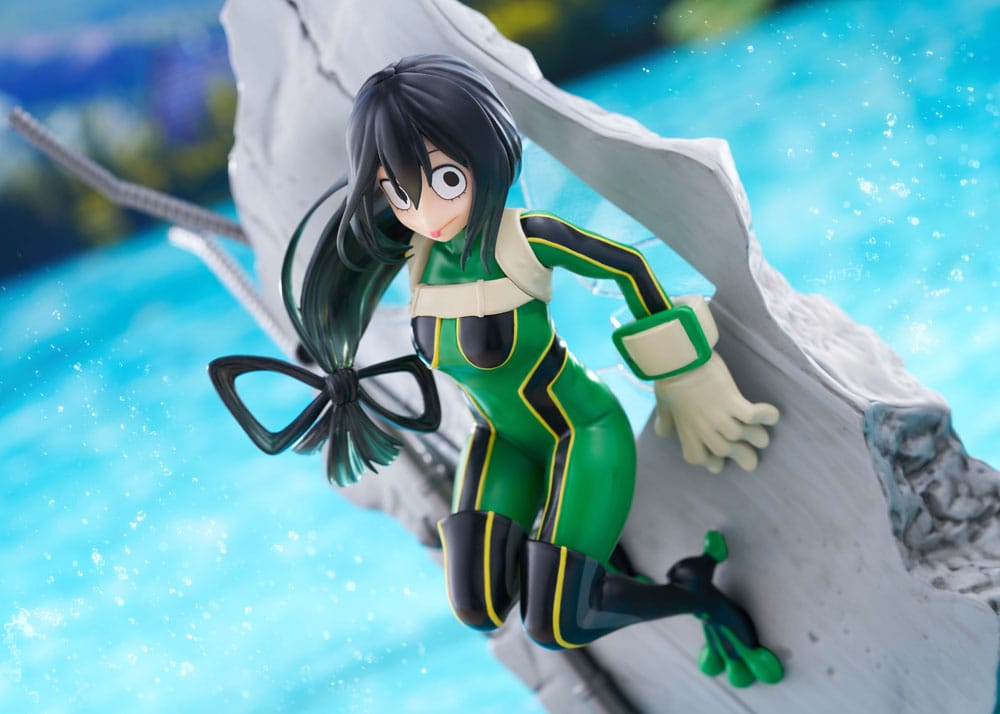 My Hero Academia Dressta PVC Statue Tsuyu Asui 22 cm 0840342403288