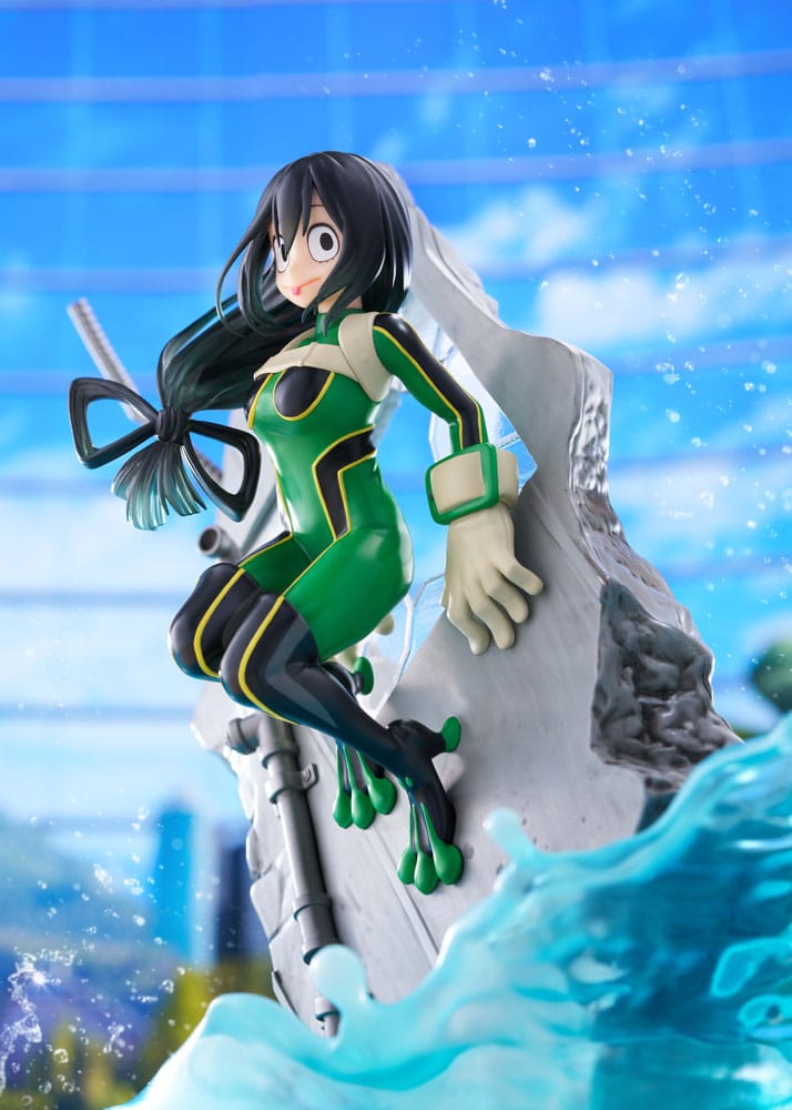 My Hero Academia Dressta PVC Statue Tsuyu Asui 22 cm 0840342403288