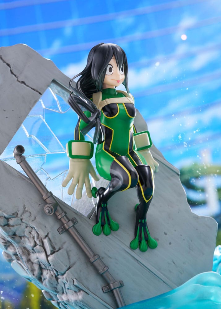 My Hero Academia Dressta PVC Statue Tsuyu Asui 22 cm 0840342403288