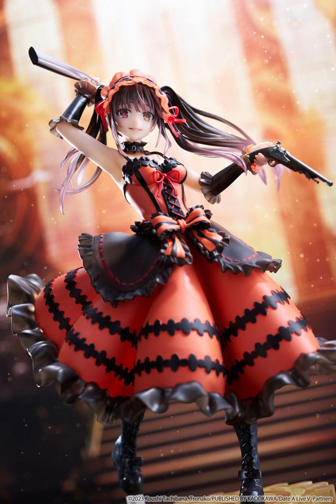 Date A Live IV AMP+ PVC Statue Kurumi Tokisaki (Zafkiel) Reissue 20 cm 0840342403400