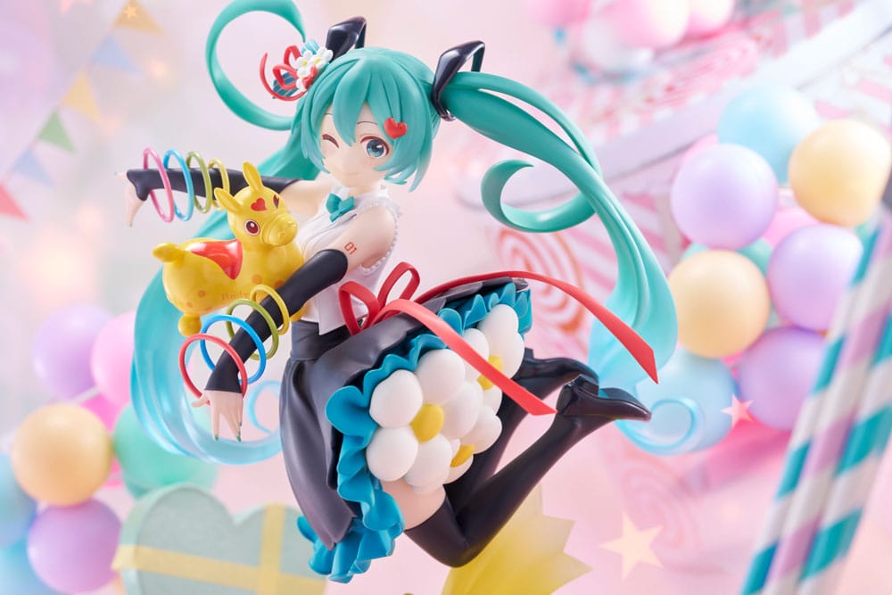 Hatsune Miku x Rody AMP+ PVC Statue Statue Thank You Ver. Reissue 20 cm 0840342403561