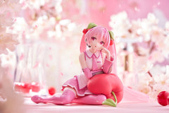 Hatsune Miku PVC Statue Desktop Cute Figure Sakura Miku Cherry Cushion Ver. 13 cm 0840342402977