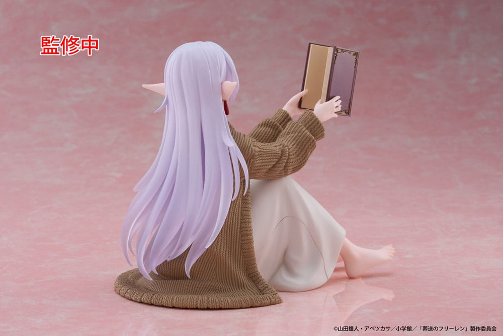 Frieren: Beyond Journey's End PVC Statue Desktop Cute Figure Frieren Roomwear Ver. 13 cm 0840342403004