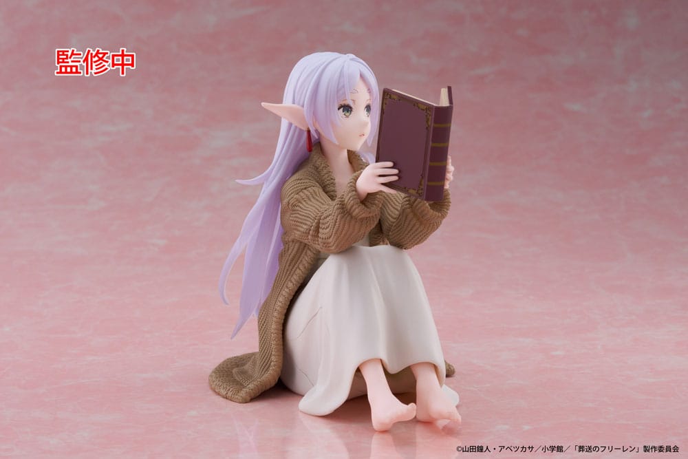 Frieren: Beyond Journey's End PVC Statue Desktop Cute Figure Frieren Roomwear Ver. 13 cm 0840342403004