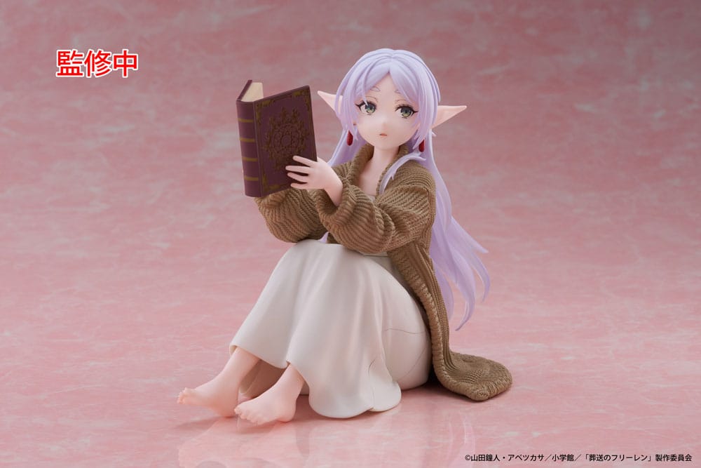 Frieren: Beyond Journey's End PVC Statue Desktop Cute Figure Frieren Roomwear Ver. 13 cm 0840342403004