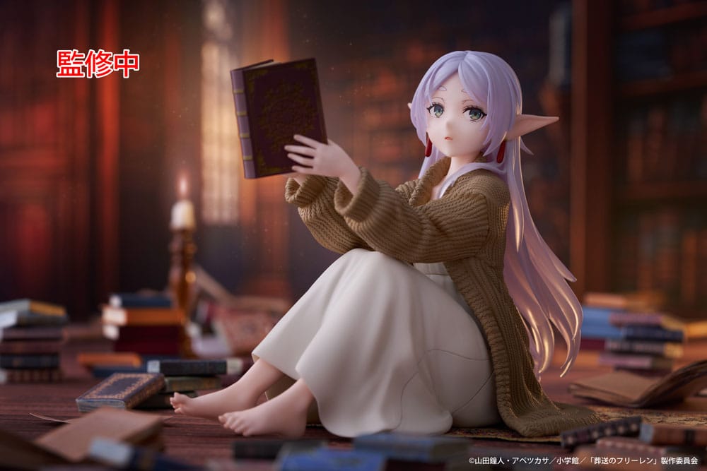 Frieren: Beyond Journey's End PVC Statue Desktop Cute Figure Frieren Roomwear Ver. 13 cm 0840342403004