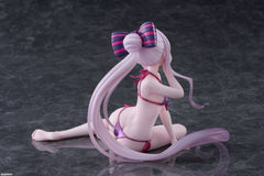 Overlord PVC Statue Desktop Cute Figure Shalltear Swimsuit Ver. 13 cm 0840342403394