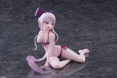 Overlord PVC Statue Desktop Cute Figure Shalltear Swimsuit Ver. 13 cm 0840342403394