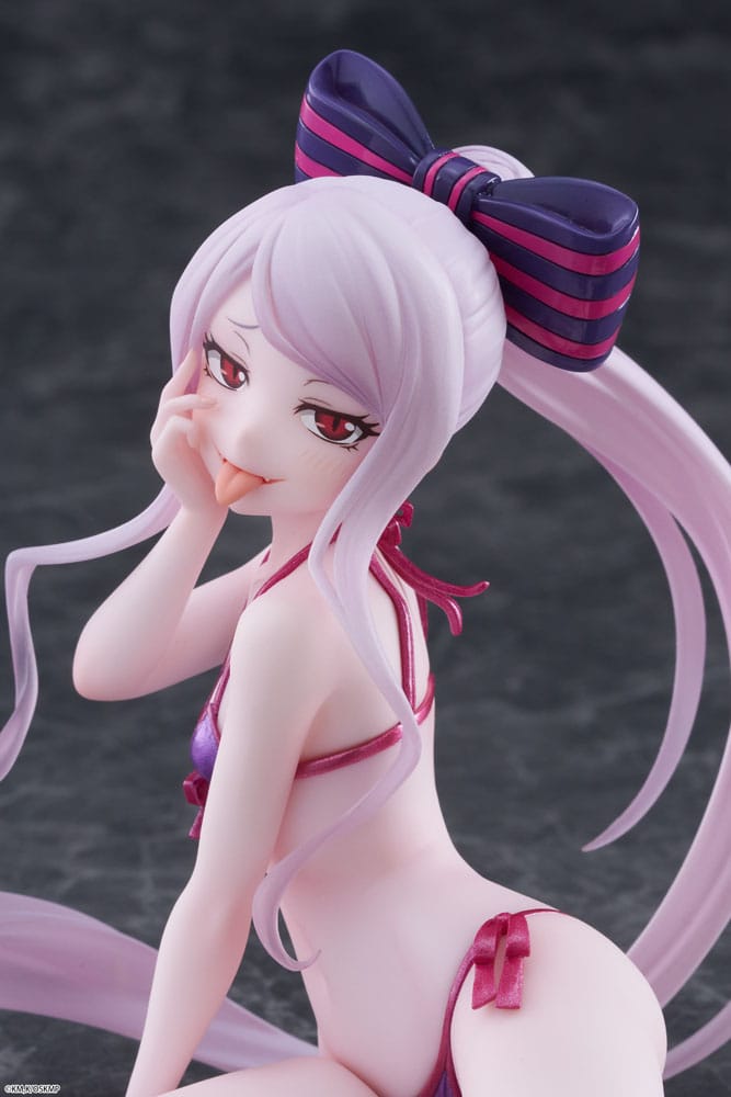 Overlord PVC Statue Desktop Cute Figure Shalltear Swimsuit Ver. 13 cm 0840342403394