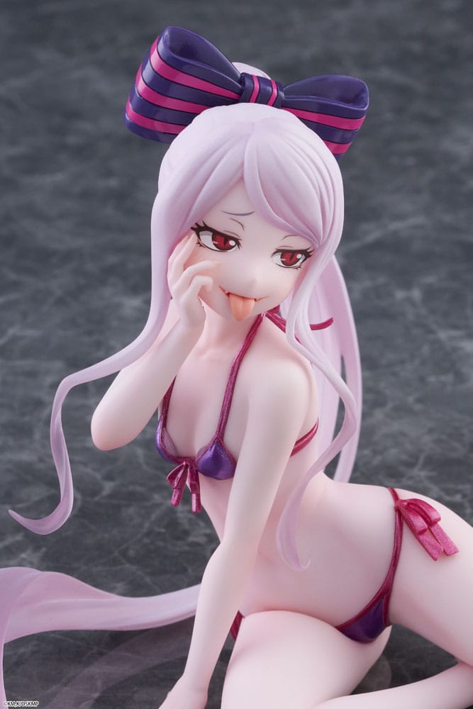 Overlord PVC Statue Desktop Cute Figure Shalltear Swimsuit Ver. 13 cm 0840342403394