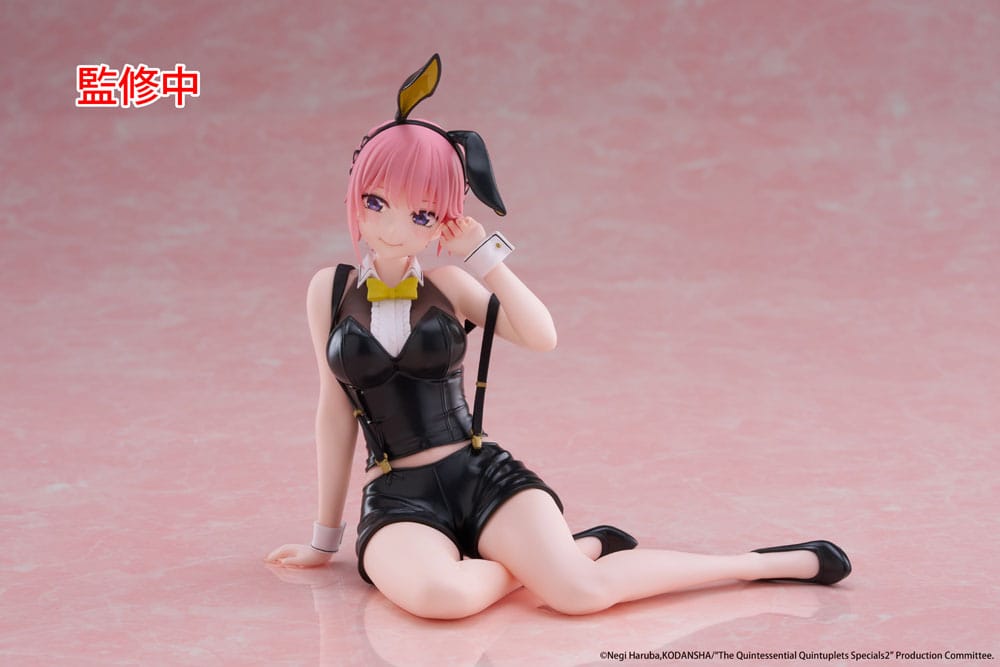 The Quintessential Quintuplets 3 PVC Statue Desktop Cute Figure Ichika Nakano Bunny Ver. 13 cm 0840342403387