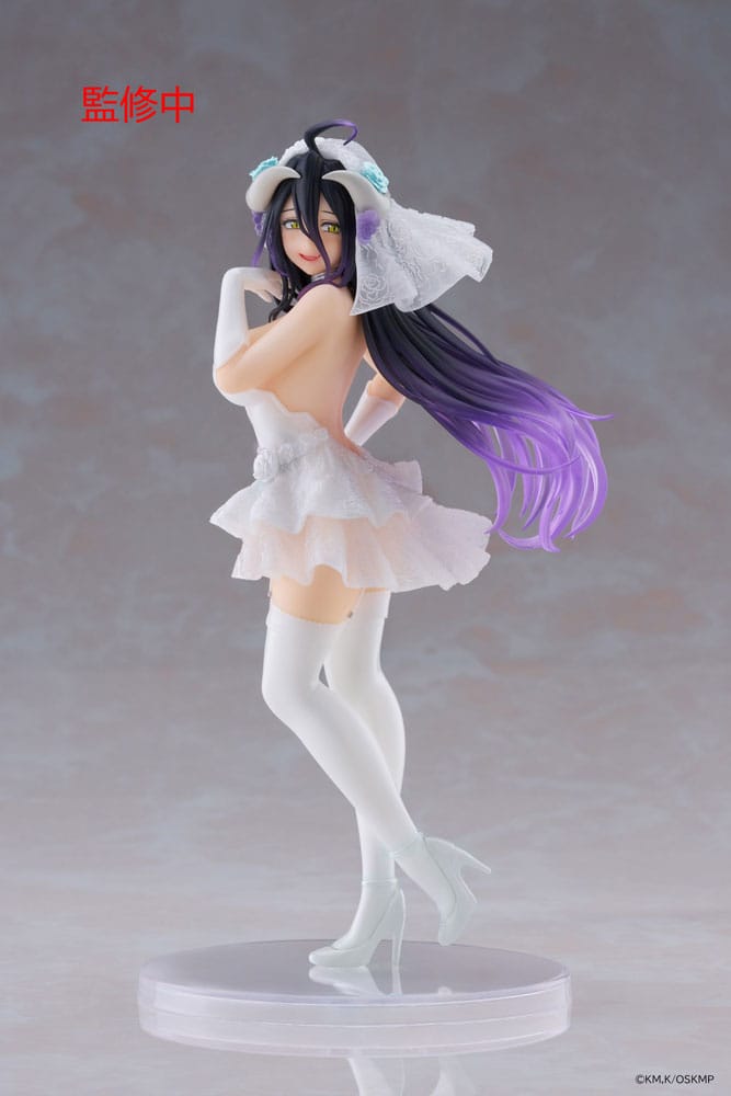 Overlord Coreful PVC Statue Albedo Wedding Ver. 18 cm 0840342403448