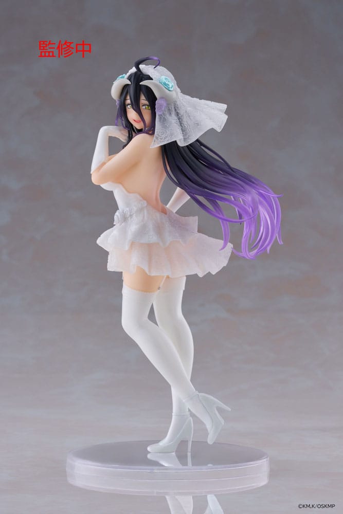 Overlord Coreful PVC Statue Albedo Wedding Ver. 18 cm 0840342403448