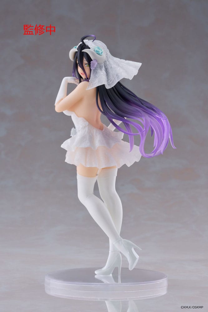 Overlord Coreful PVC Statue Albedo Wedding Ver. 18 cm 0840342403448