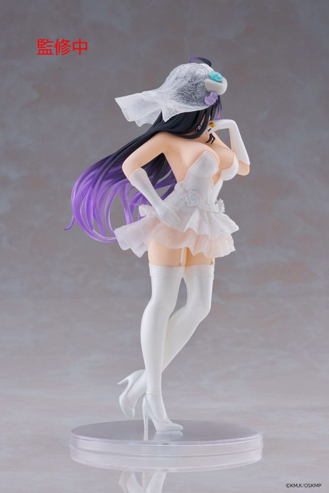 Overlord Coreful PVC Statue Albedo Wedding Ver. 18 cm 0840342403448