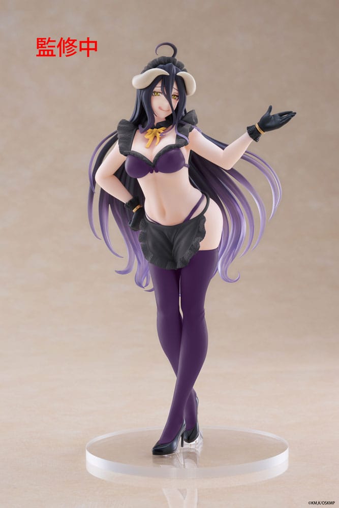 Overlord Coreful PVC Statue Albedo Maid Renewal Edition 18 cm 0840342403615