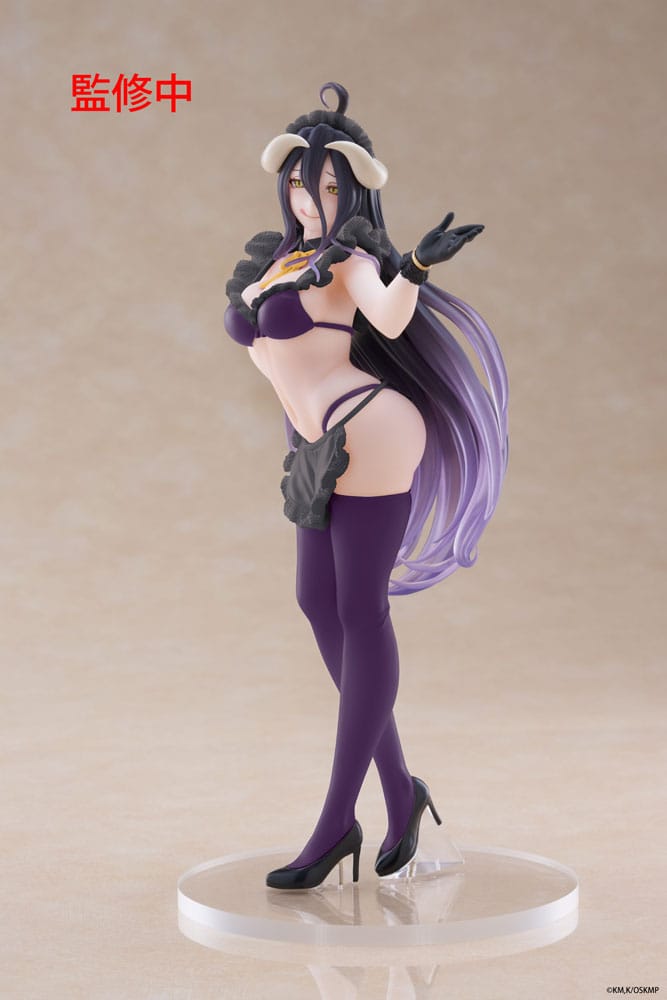 Overlord Coreful PVC Statue Albedo Maid Renewal Edition 18 cm 0840342403615