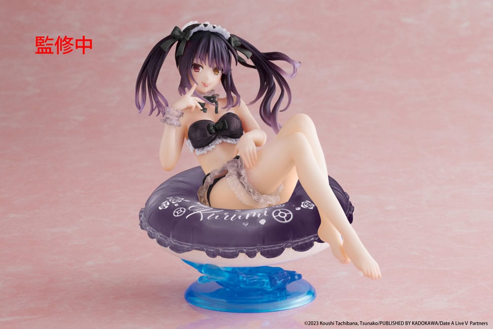 Date A Live IV PVC Statue Aqua Float Girls Figure Kurumi Tokisaki Renewal Edition 10 cm 0840342403592