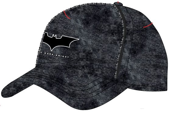 DC Comics Curved Bill Cap Batman The Dark Knight Logo Denim 5056688575625