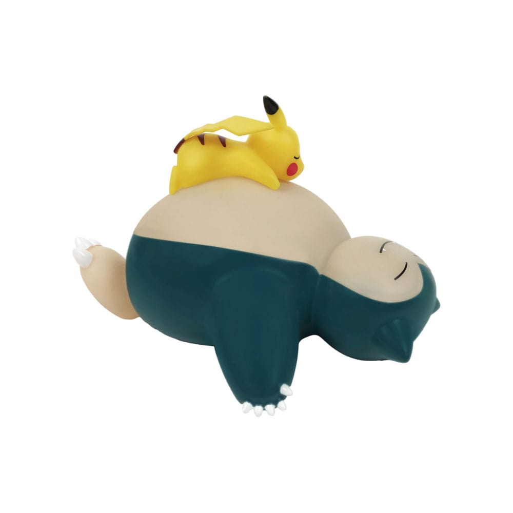 Pokémon LED Light Snorlax and Pikachu Sleeping 25 cm 3760158114086